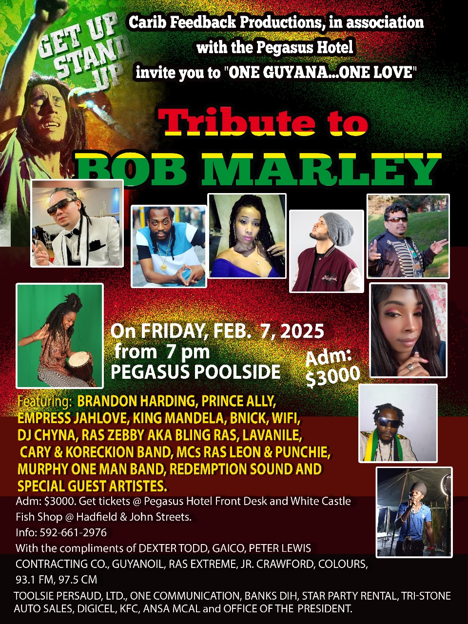 One Guyana...One Love - Tribute to Bob Marley